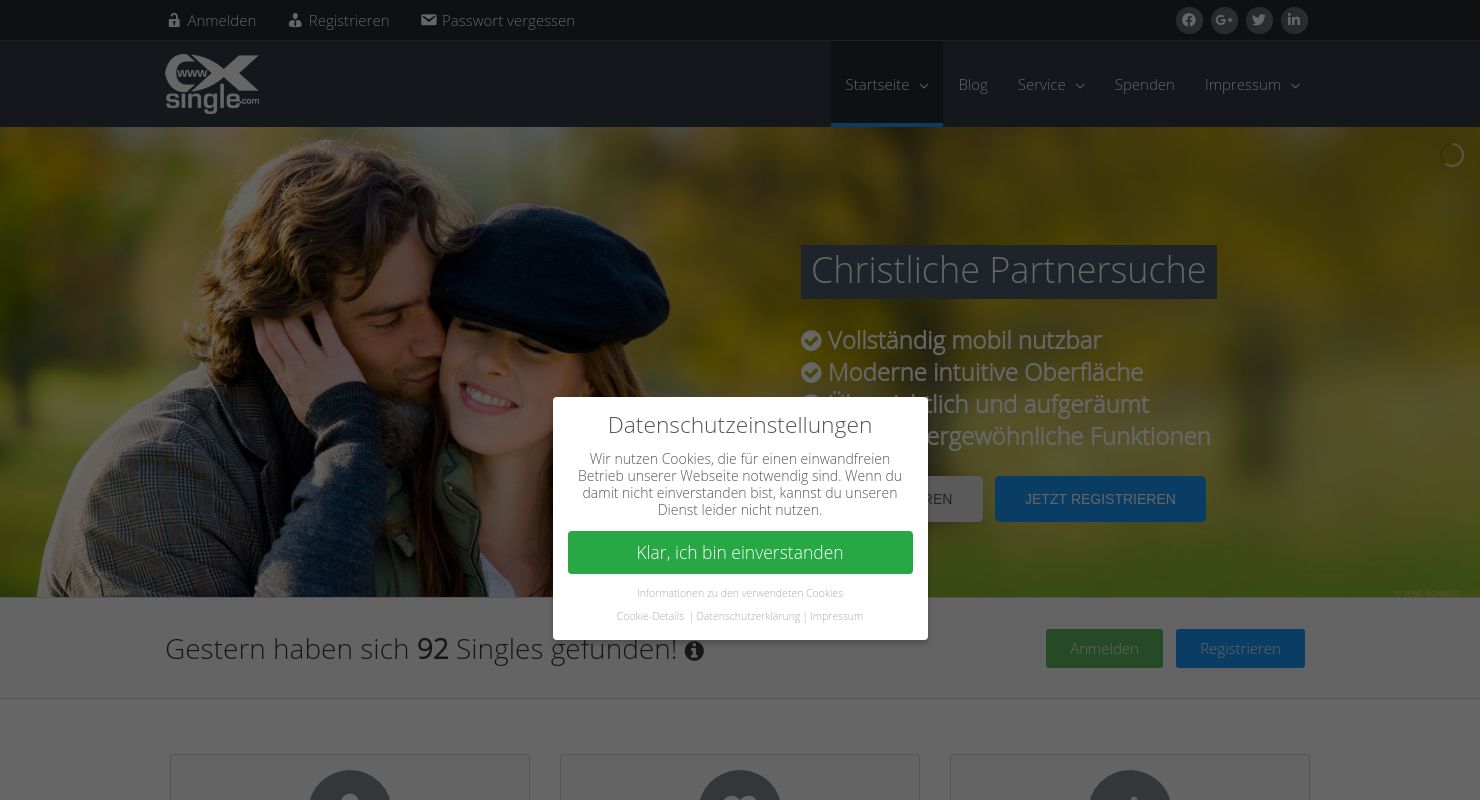 christliches online dating test